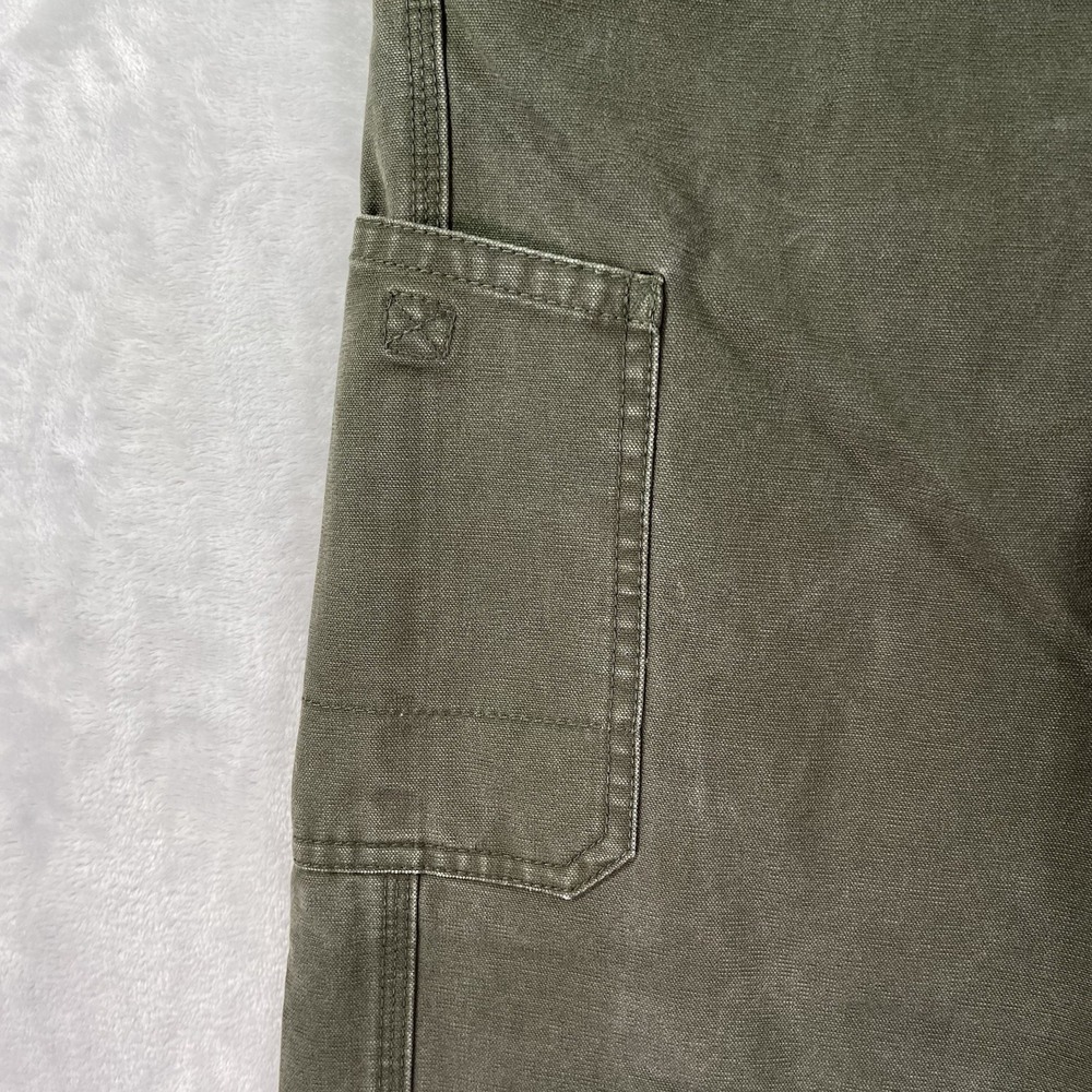 L.L. Bean Pants Mens 30x30 Katahdin Iron Works Carpenter Canvas Workwear 270855 - Picture 10 of 12